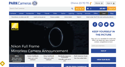 Desktop Screenshot of parkcameras.com